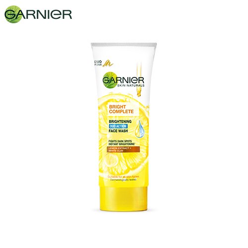 Garnier Bright Complete Brightening Duo Action Facewash